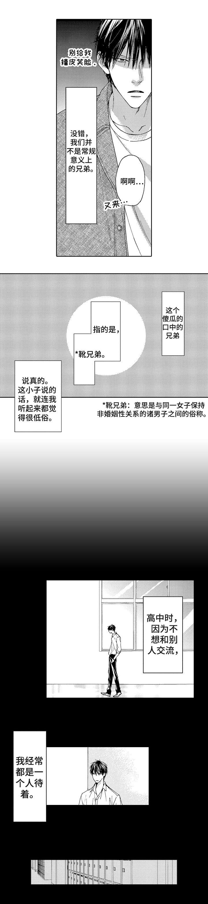 红靴兄弟漫画,第1章：室友1图