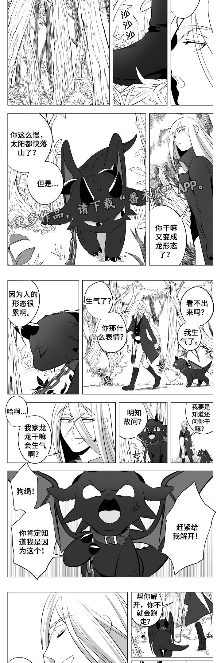 猎龙骑士团漫画,第6章：逃跑的机会2图