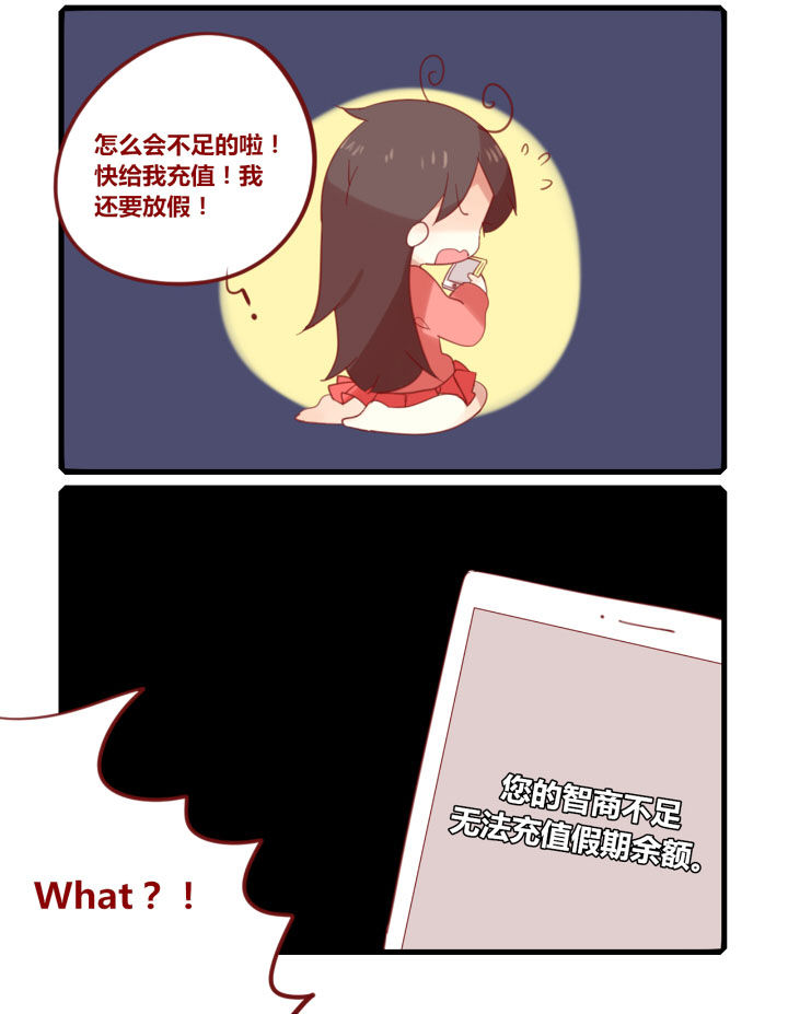 你听说过女子大学生吗？漫画,第218章：假期余额不足2图