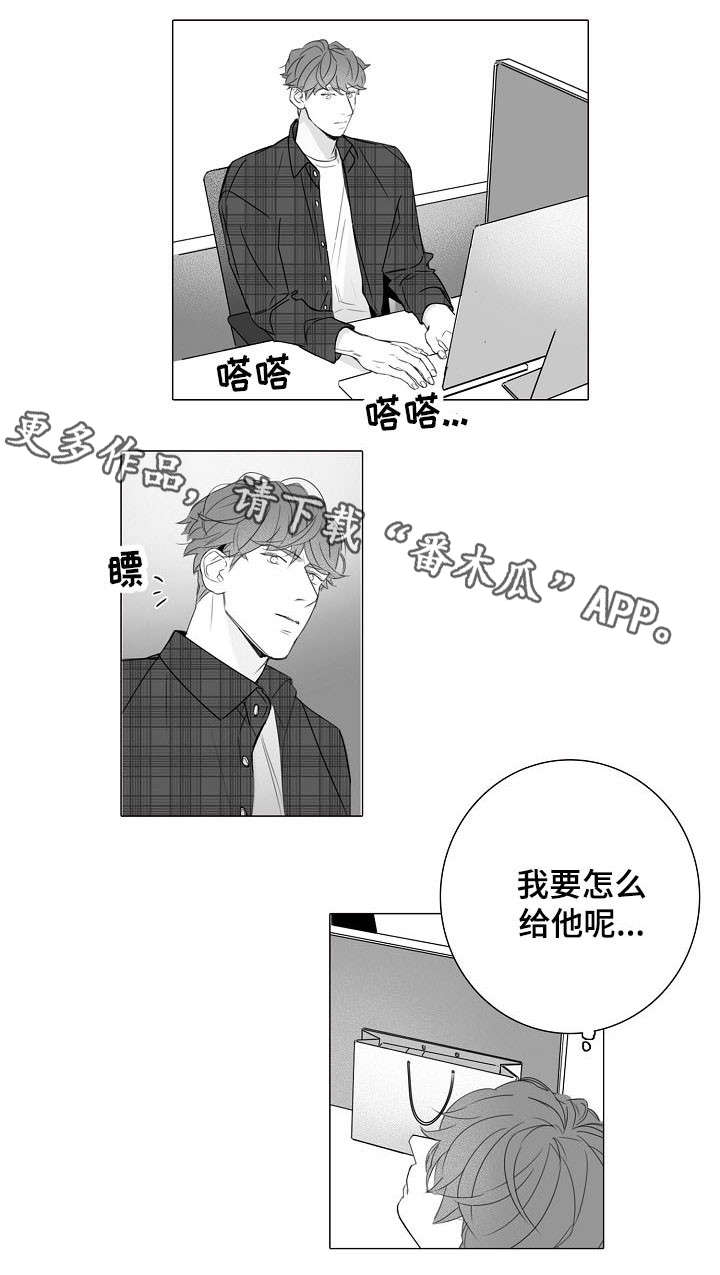 职场伪装千金小说漫画,第23章：礼物1图