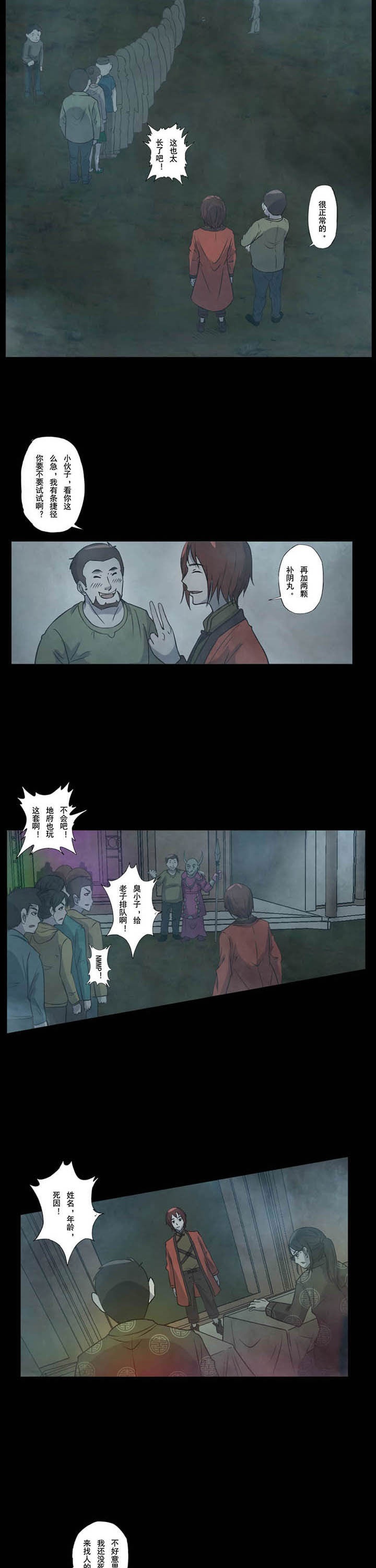 阴阳鬼探笔趣阁免费漫画,第53章：地府要人1图