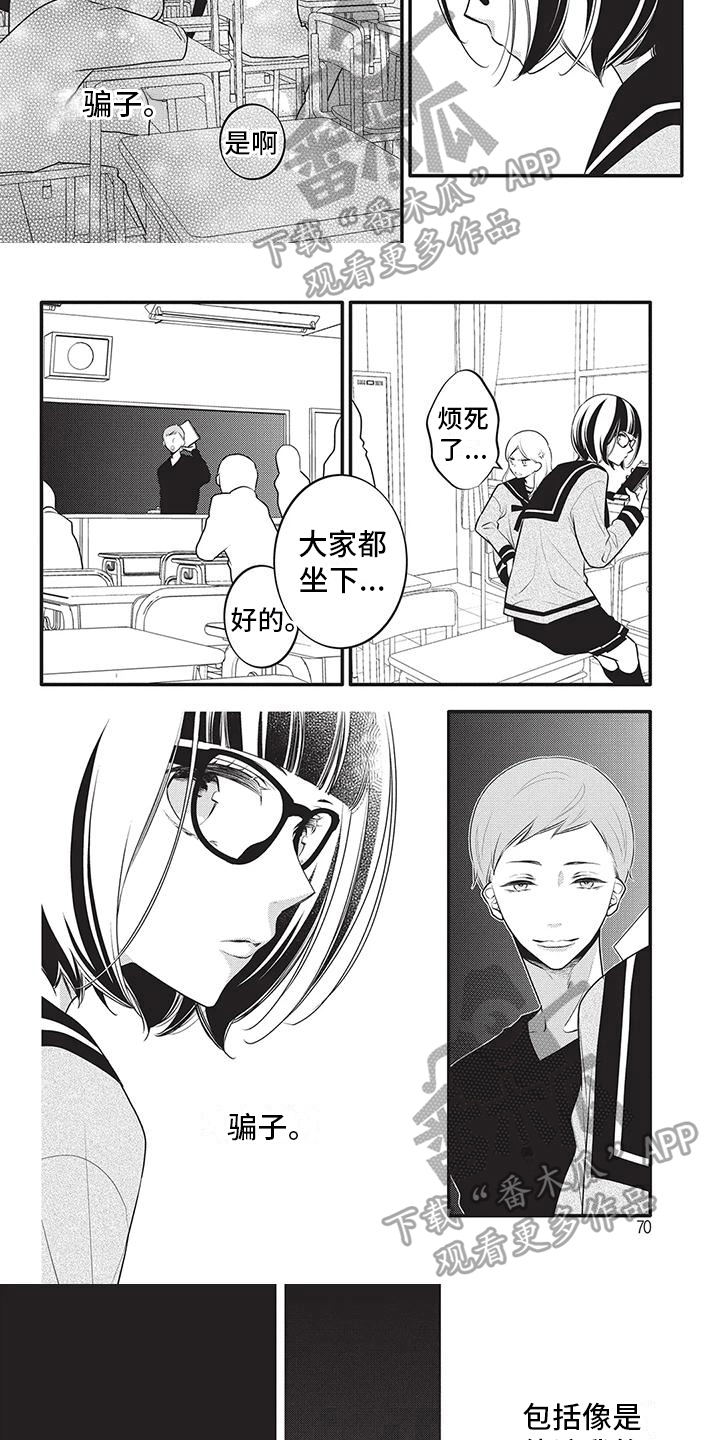 午夜蝴蝶电视剧漫画,第28章：骗子1图