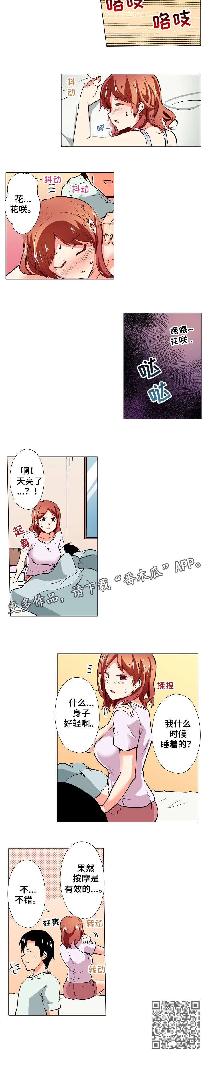 手法松解肌肉漫画,第14章：睡着2图