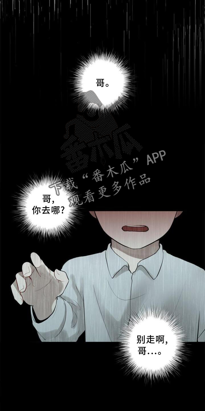 八年后的重逢黑怕小猫漫画,第19章：下雨1图