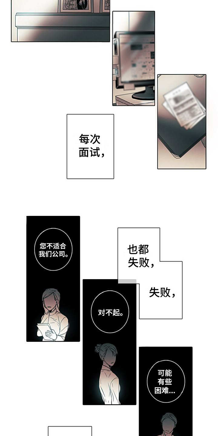 被遗忘的昨天漫画,第1章：初次见面2图