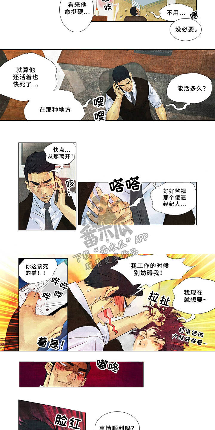 荒岛独居漫画,第13章：眼神2图