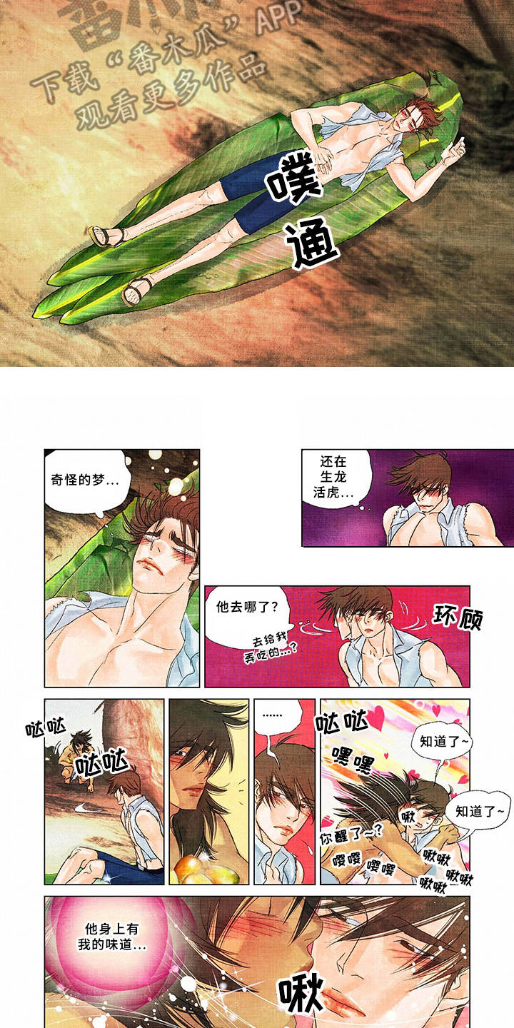 荒岛漂流记小说漫画,第15章：味道2图