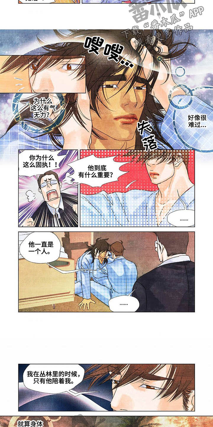 荒岛漂流者攻略漫画,第21章：带他回去2图