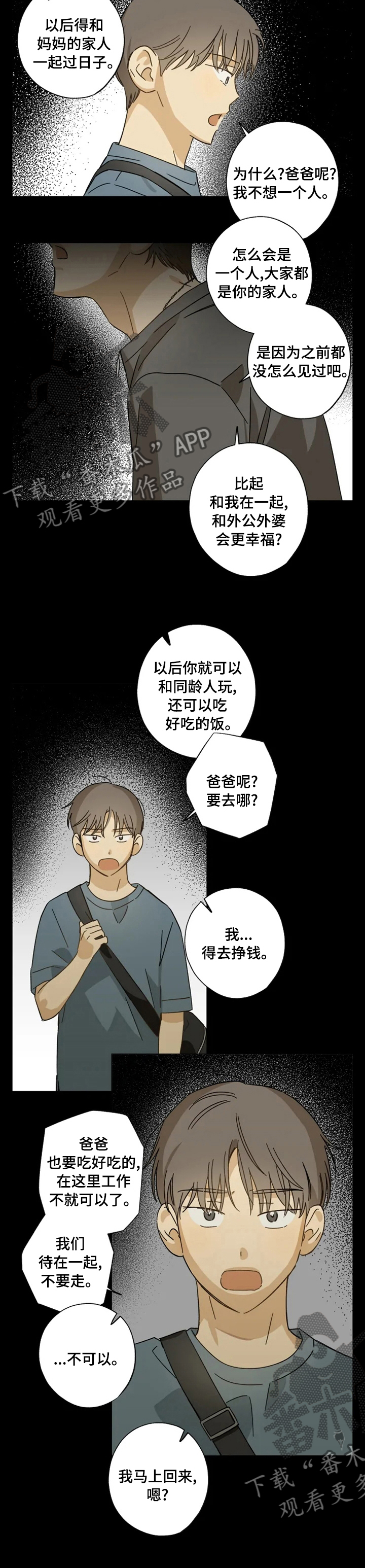 焦点访谈间谍案视频漫画,第79章：也不是非要见面1图