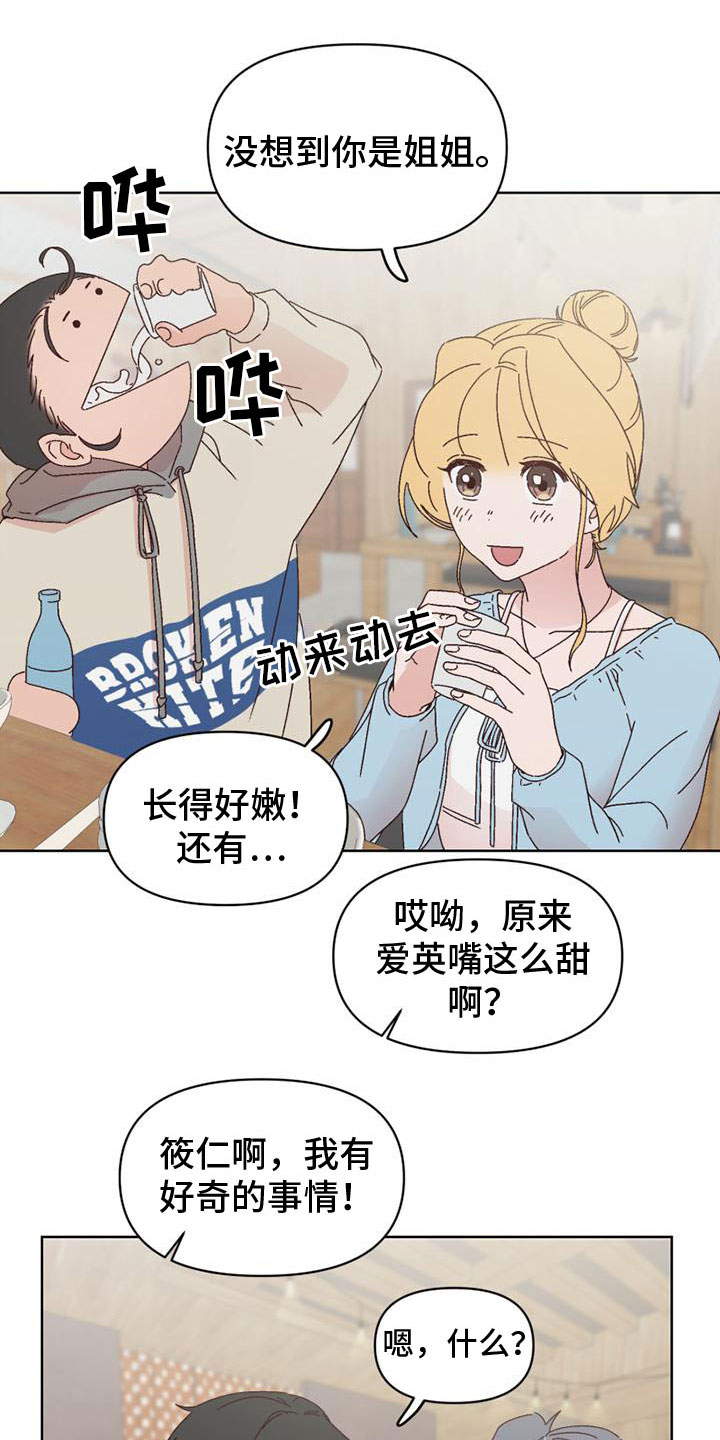 明星攻略游戏剧情漫画,第23章：一起喝酒1图