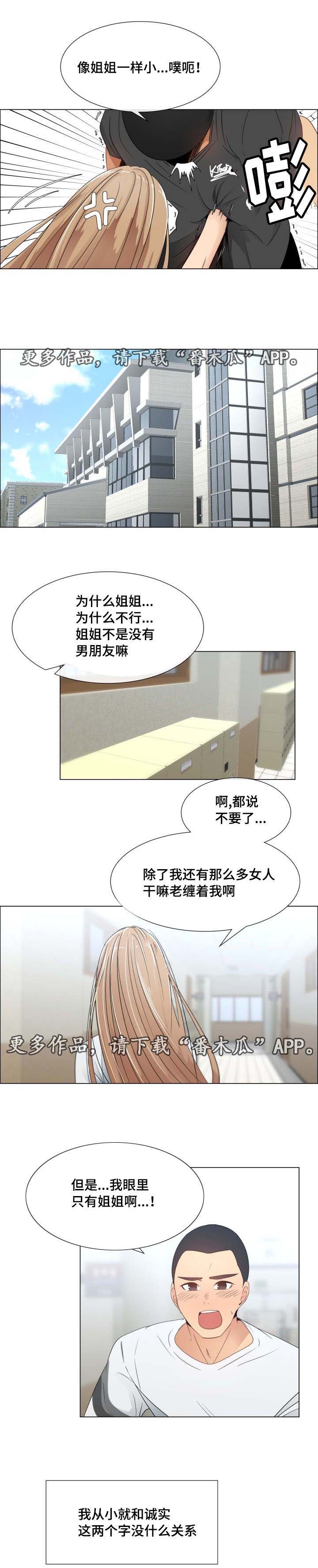 听话的奖励漫画,第7章：主动1图