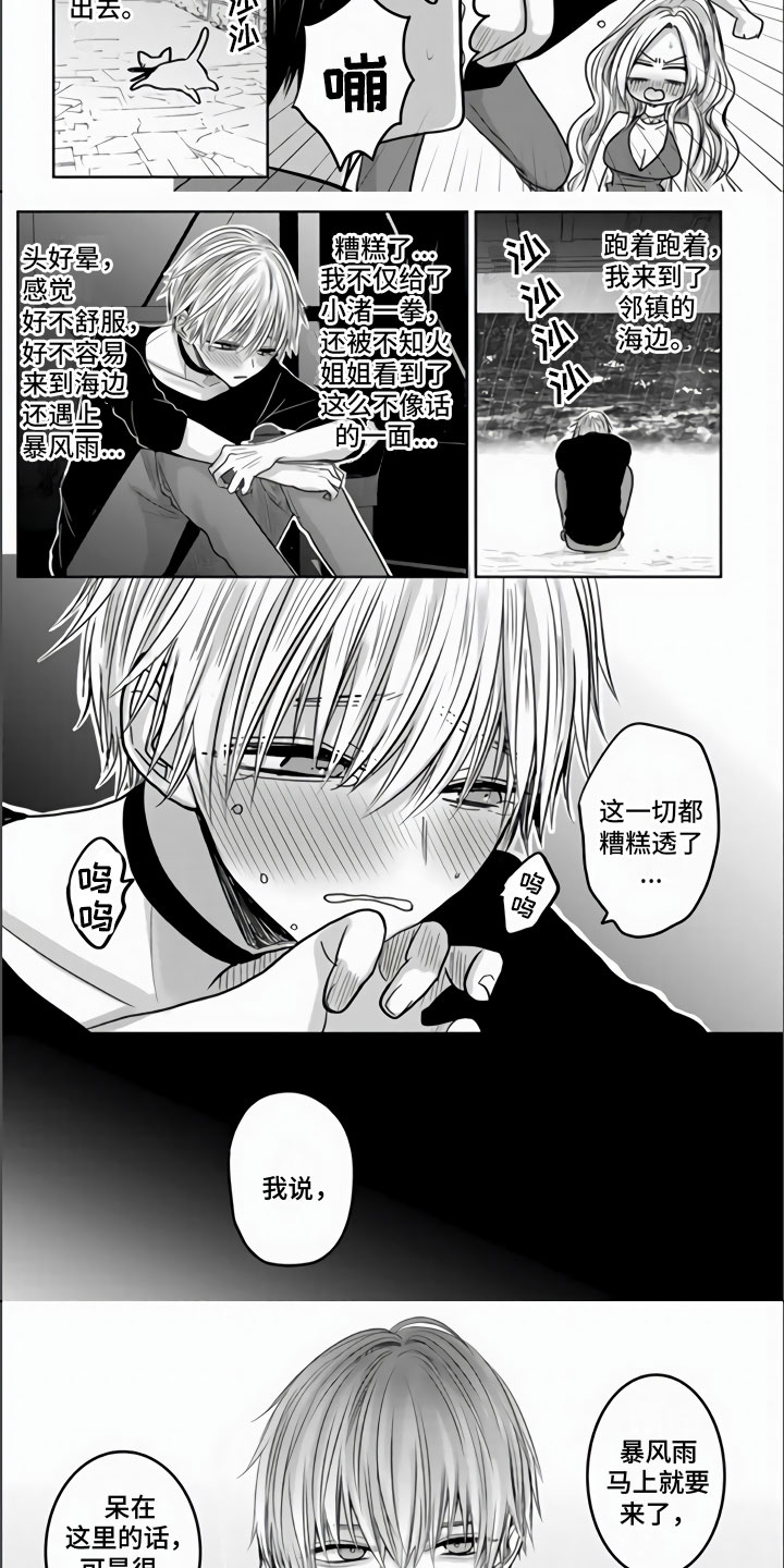 不眠之夜漫画,第2章：离家出走1图