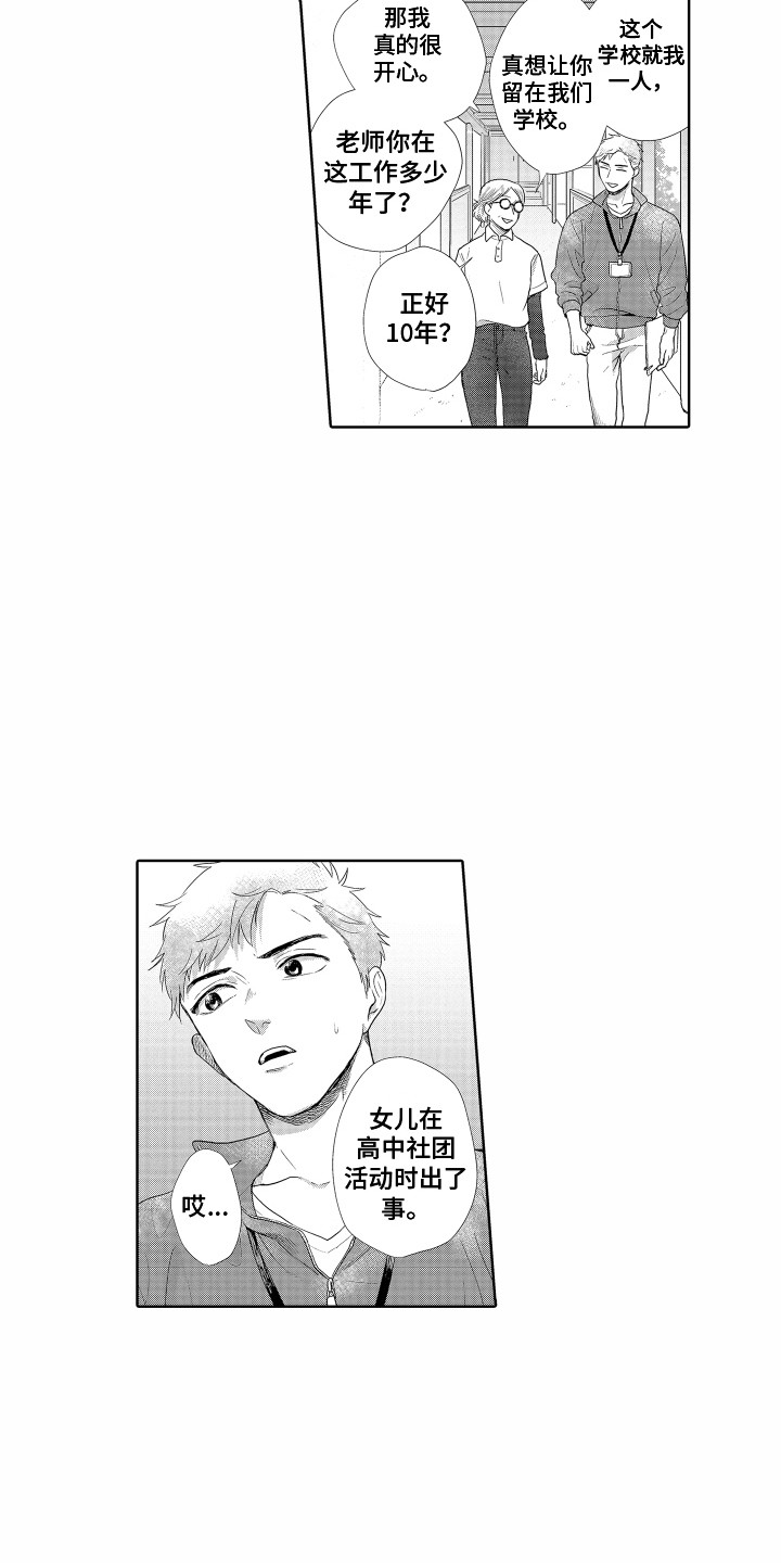 剑道初心怎么写漫画,第11章：实习老师2图