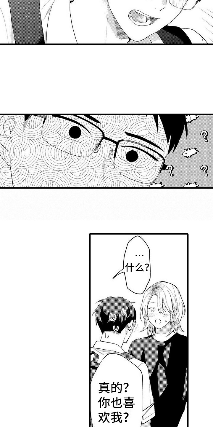 只能偷看一眼漫画,第14章：退缩1图