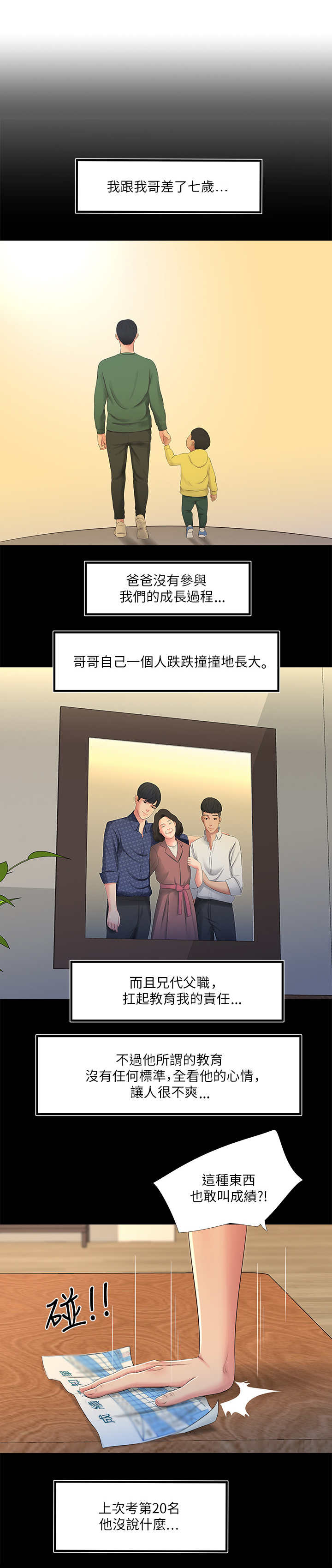 非常照顾我们 成语漫画,第1章：家教1图