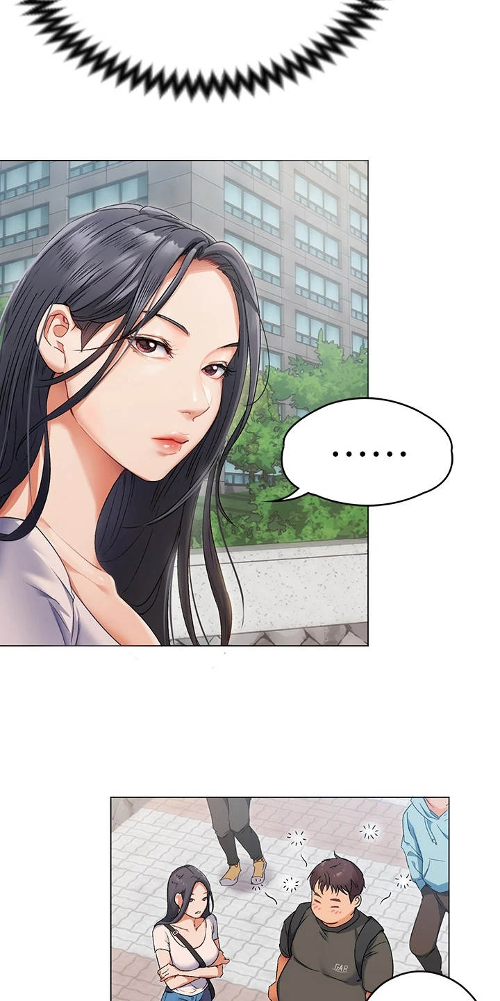 胖仔也有春天漫画,第3章：女神1图