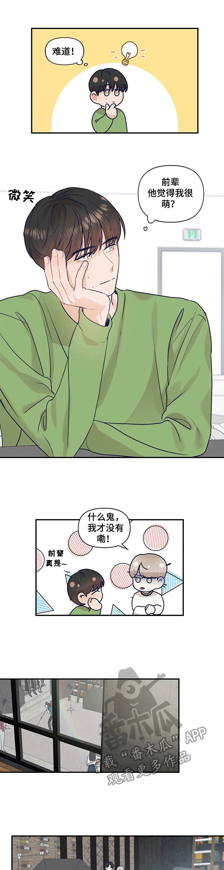 演绎人生漫画,第25章：拍摄海报1图