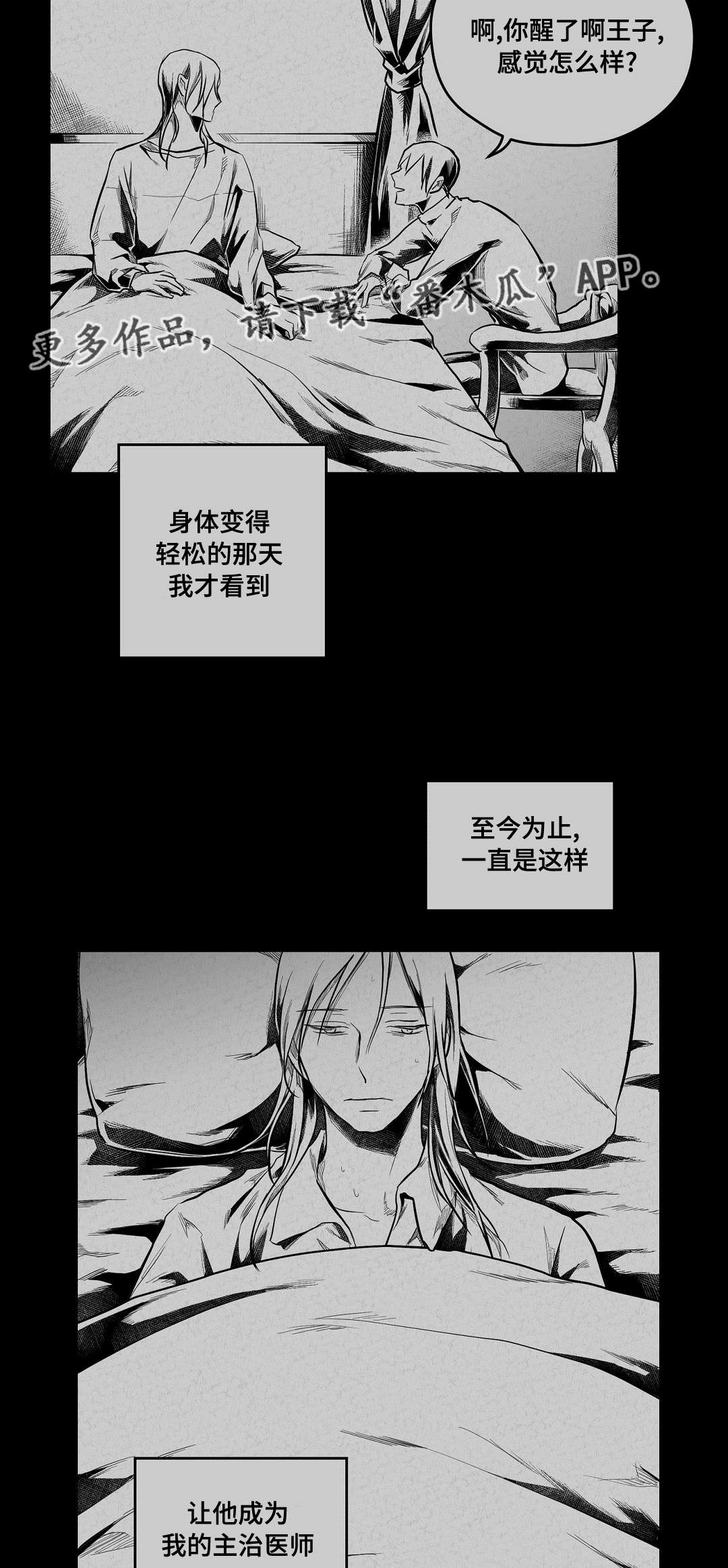 王子与巫师推文漫画,第63章：爱情2图