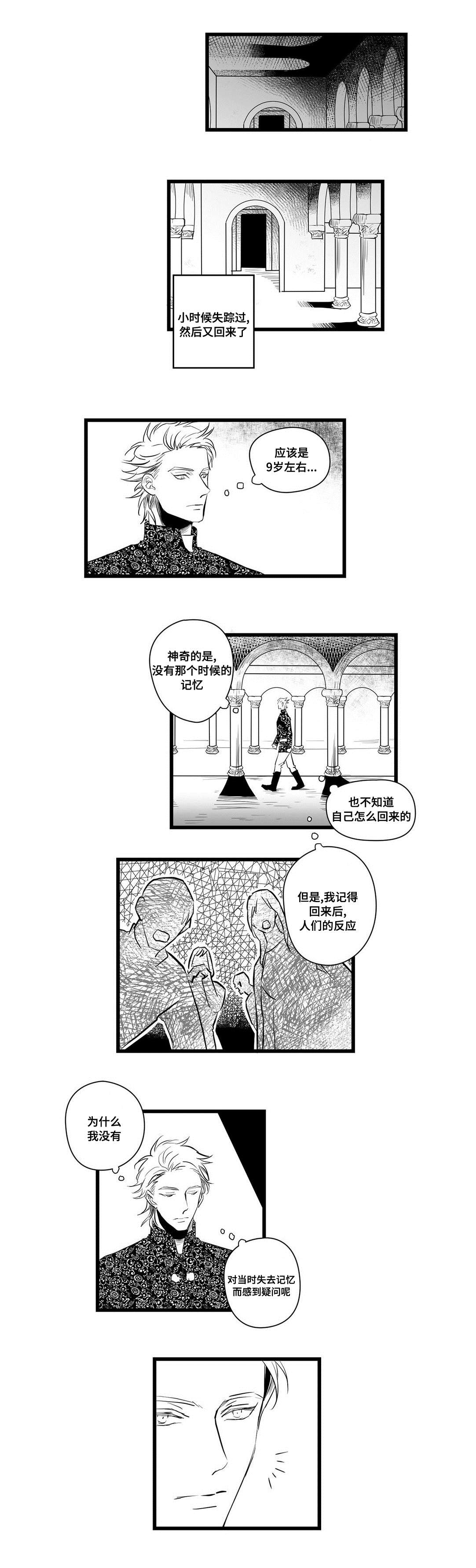 王子与巫师推文漫画,第4章：记忆1图