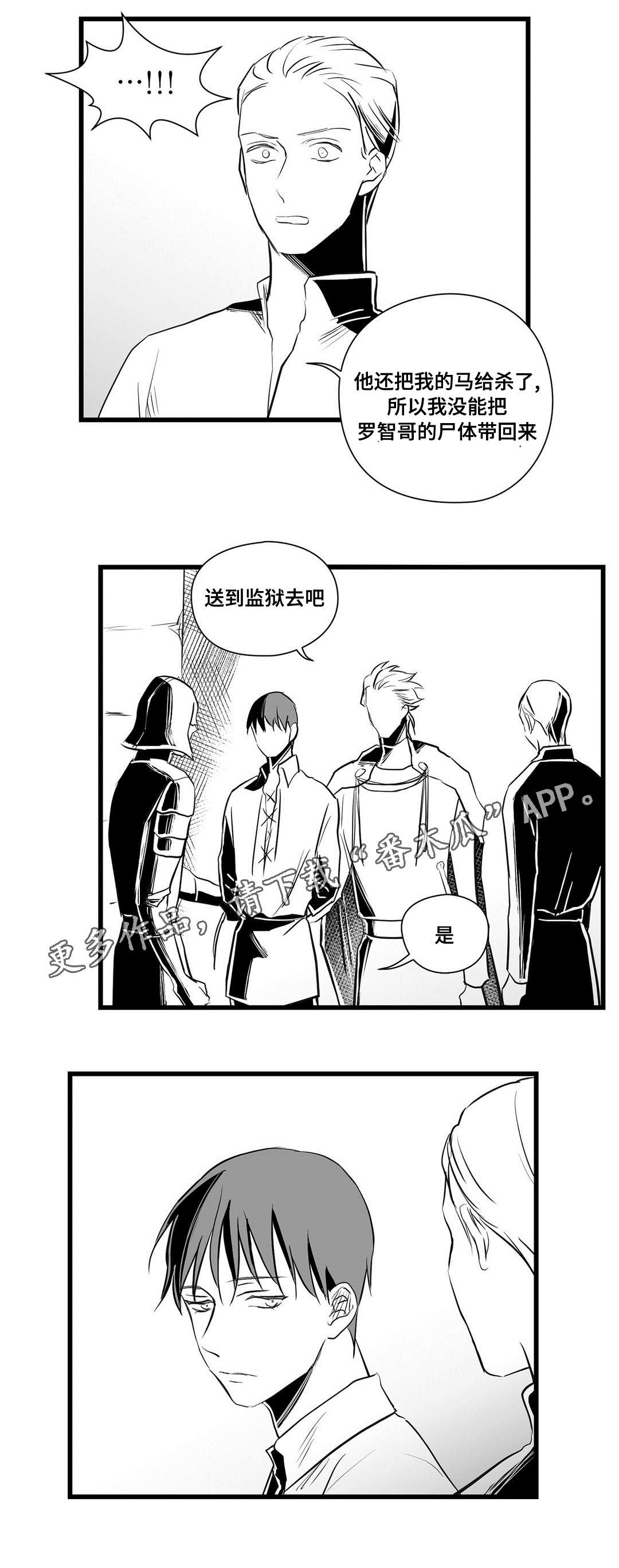 王子与巫师推文漫画,第30章：监狱1图