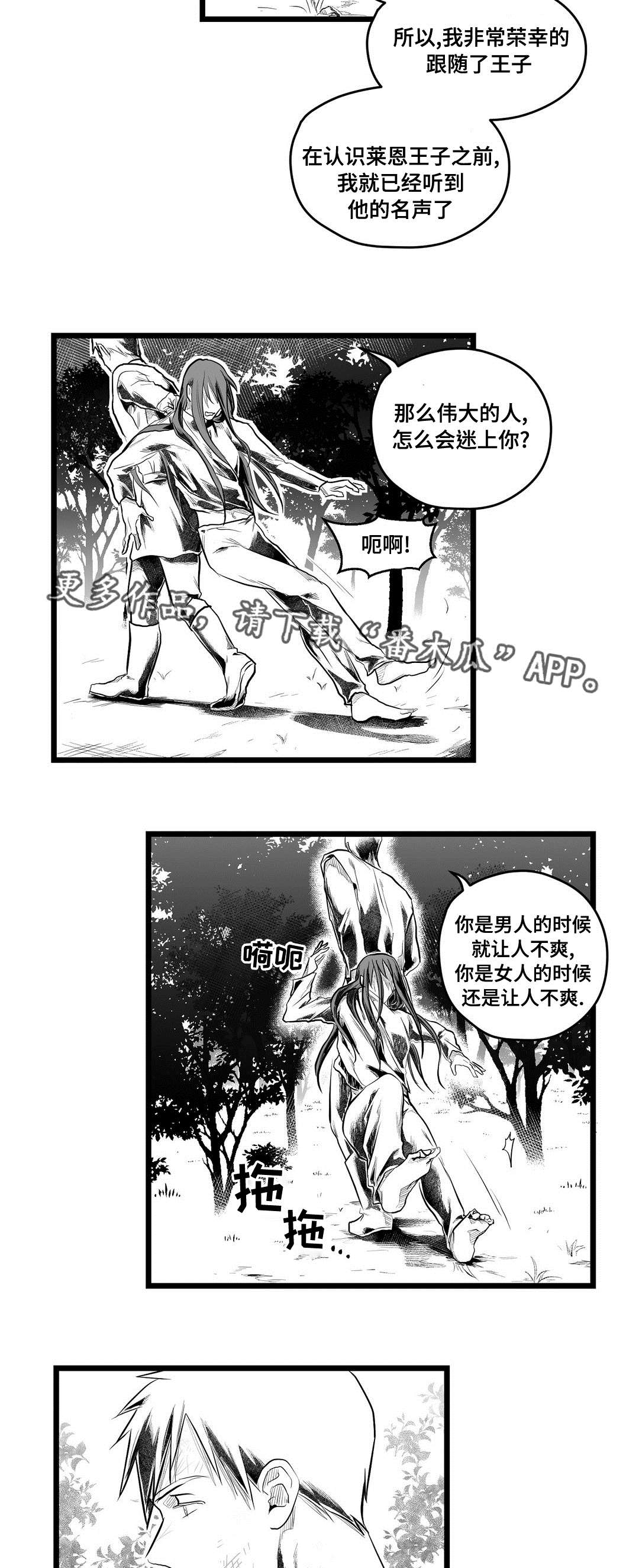 王子与巫师推文漫画,第87章：抓住1图