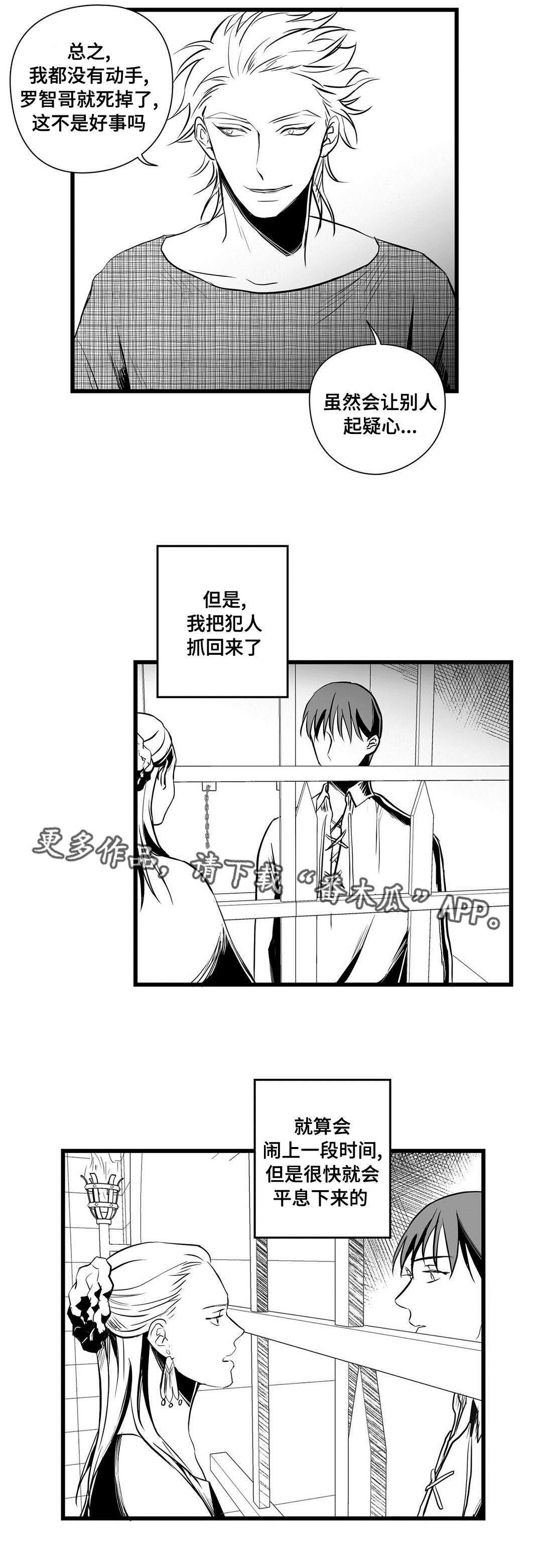 王子与巫师推文漫画,第30章：监狱1图