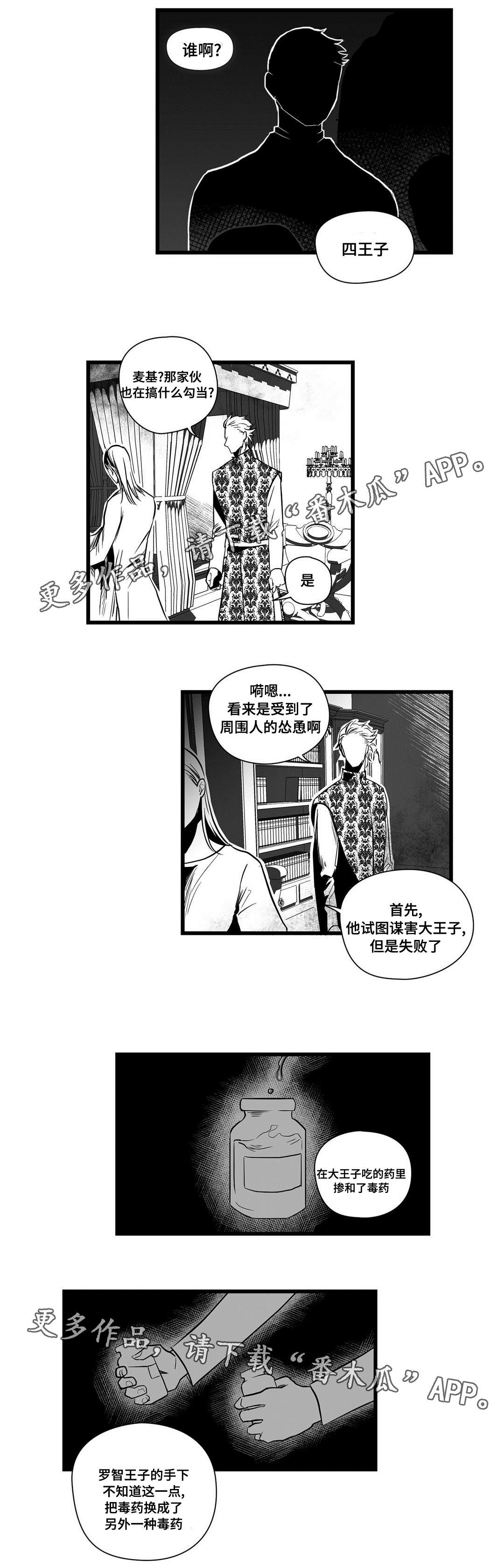 巫师与法师谁厉害漫画,第13章：四王子2图