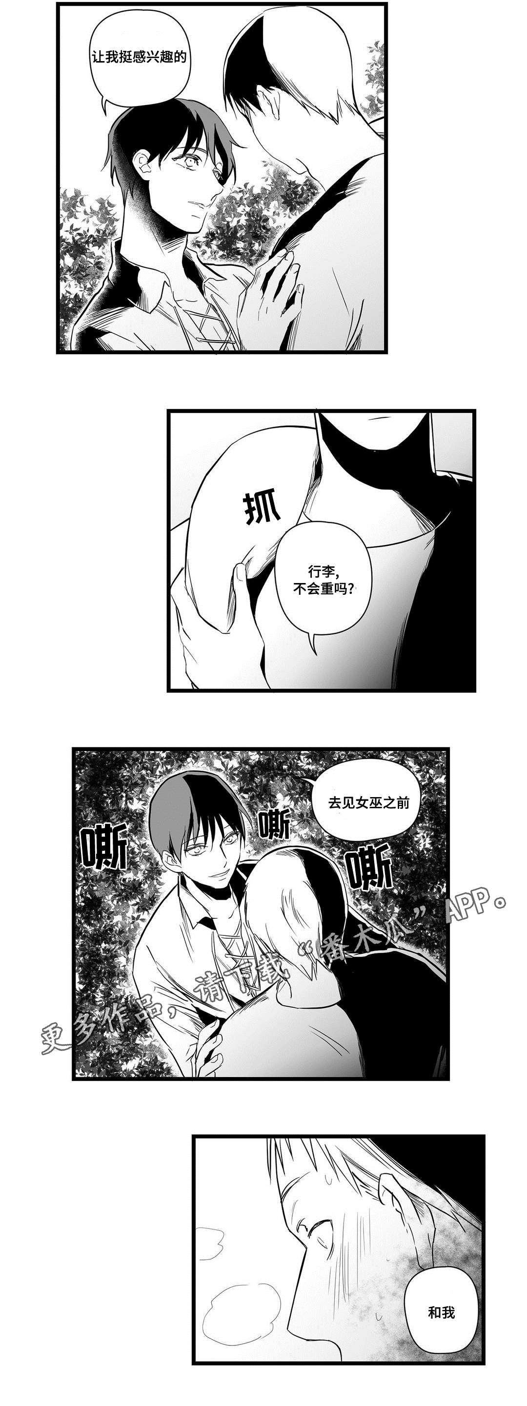 巫师与法师谁厉害漫画,第19章：打猎1图