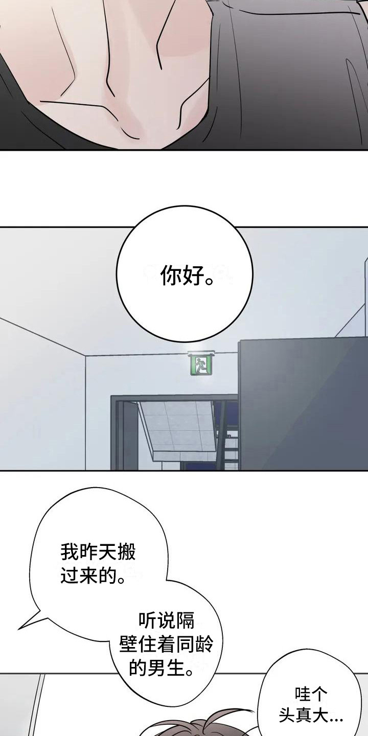 邻家妹妹爱上我小说漫画,第4章：新邻居1图