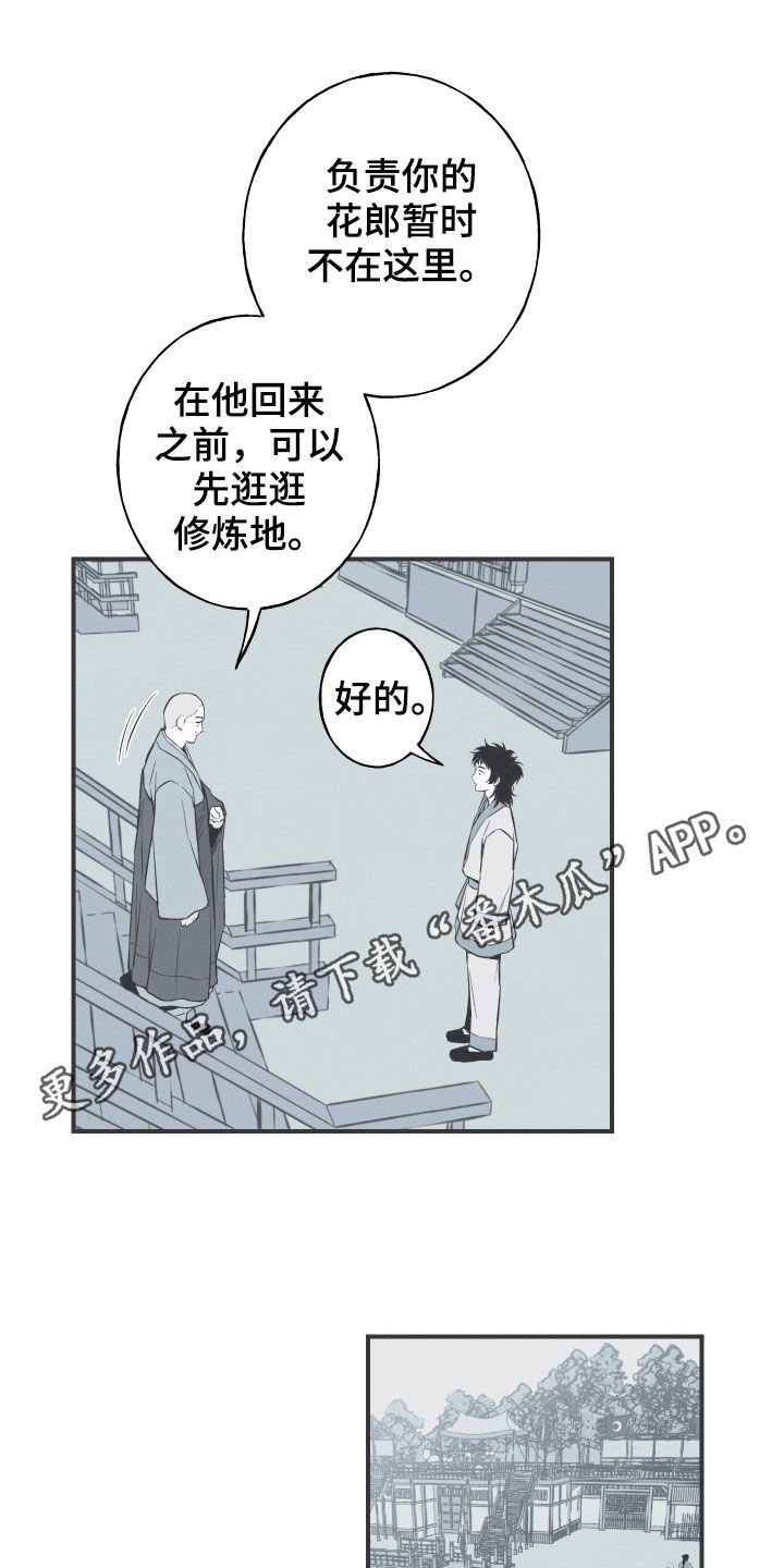 蛇缠腰危险部位漫画,第38章：莲化生徒1图