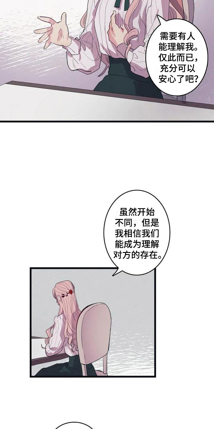 大小姐的餐桌百度百科漫画,第7章：相似1图