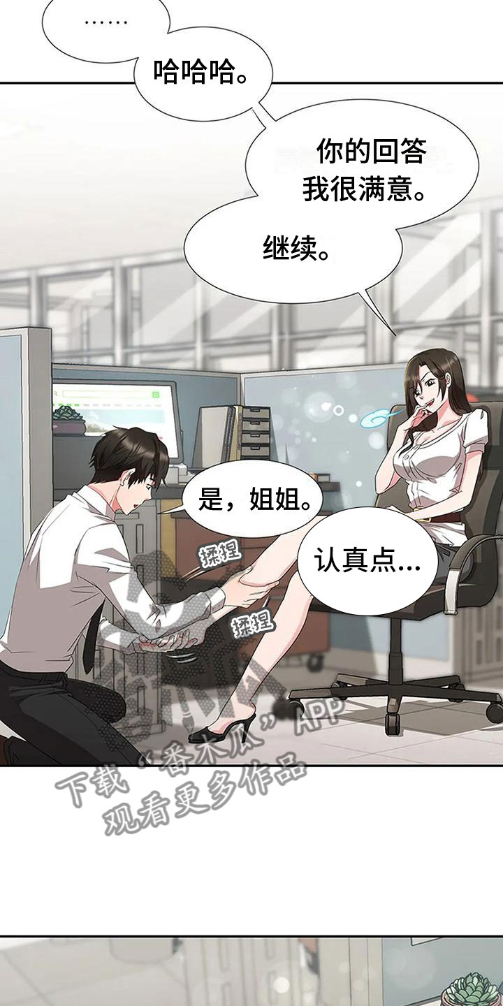 下班后的快乐漫画,第22章：触碰1图