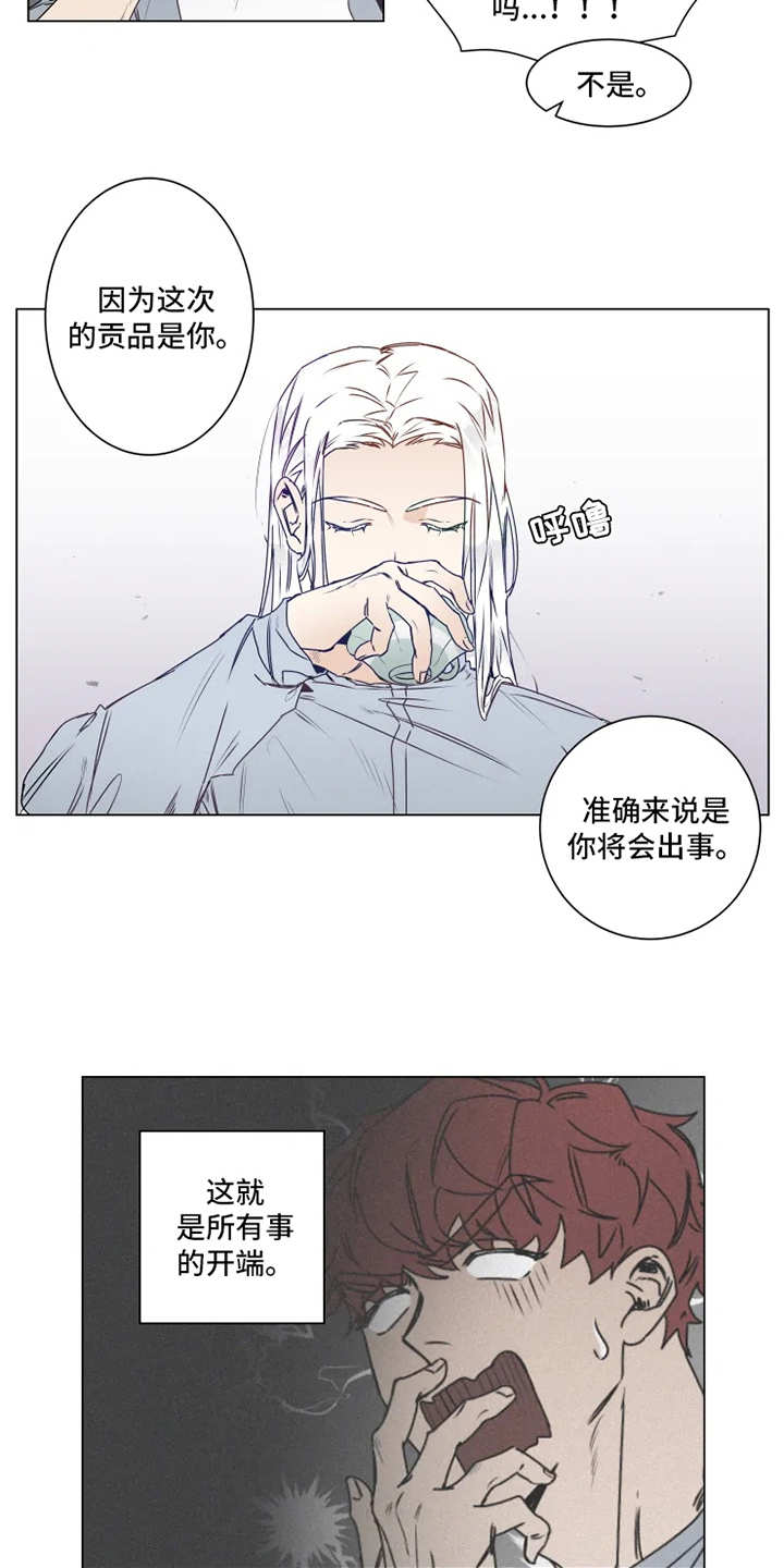 神的祭品先生漫画,第1章：神灵大人2图