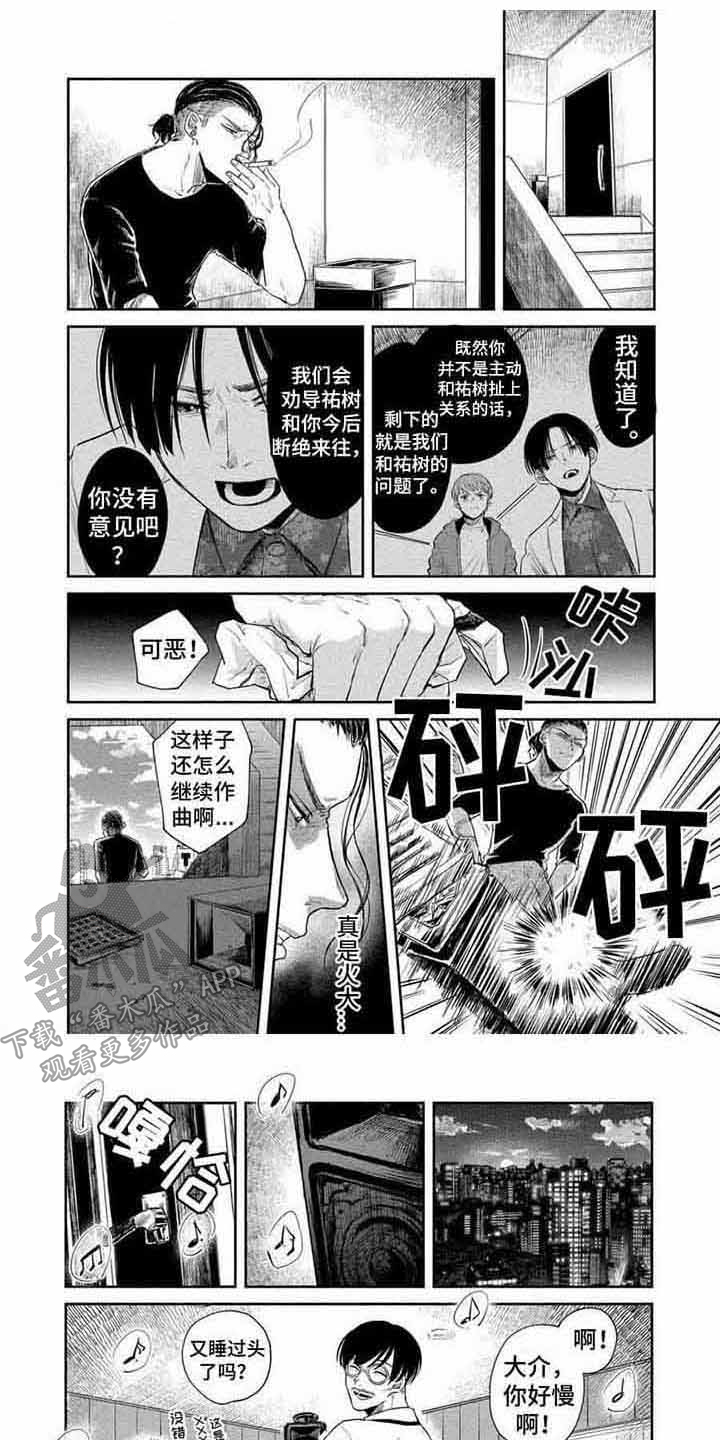 偶像狂粉漫画,第12章：固执 1图