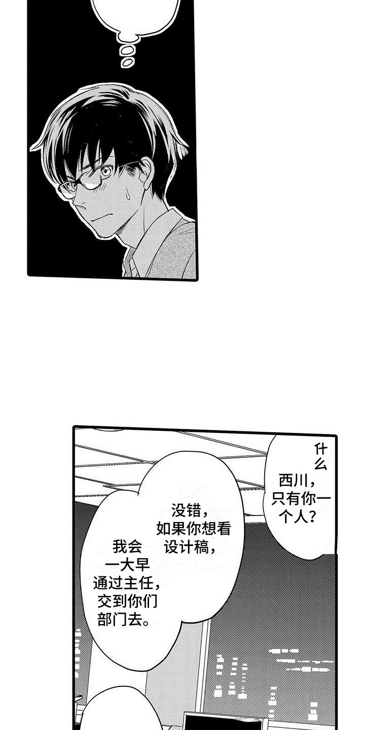 私人衣装漫画,第2章：奇怪的反应1图