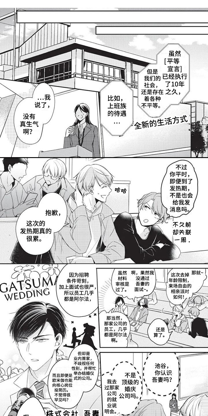 结婚规则漫画,第2章：气味1图