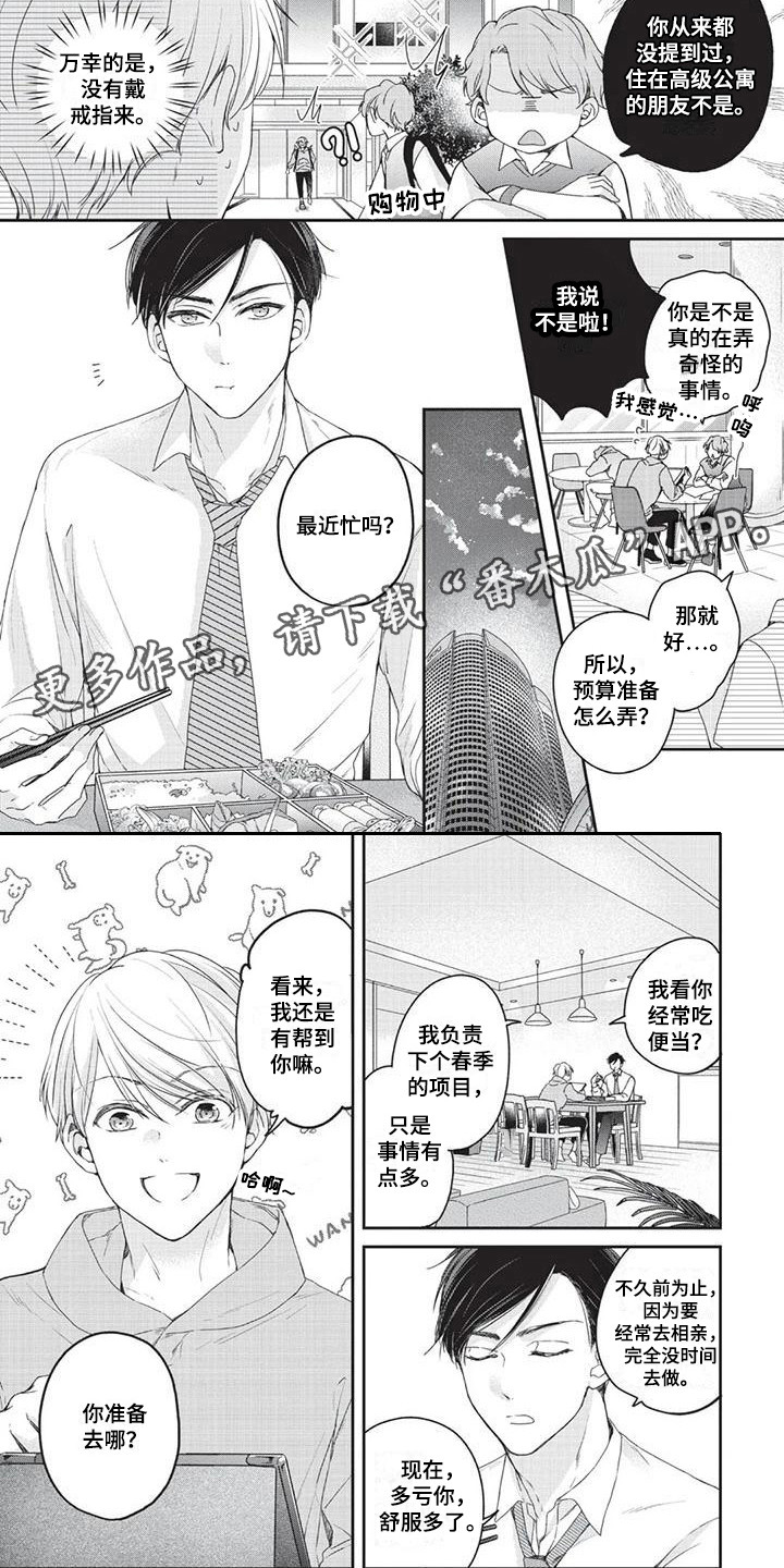 结婚规则漫画,第5章：帮忙1图