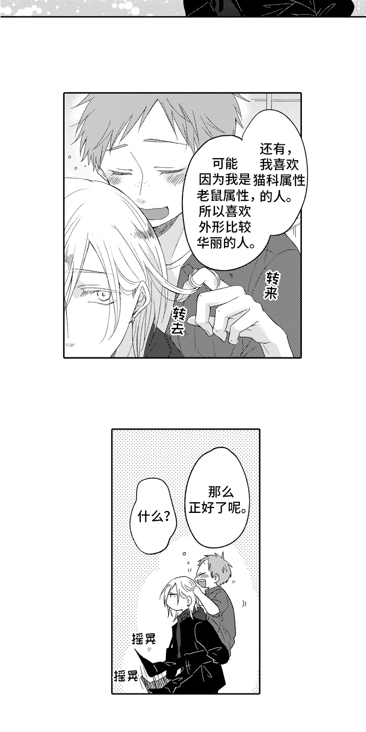 兔狼大战漫画,第12章：理想型2图