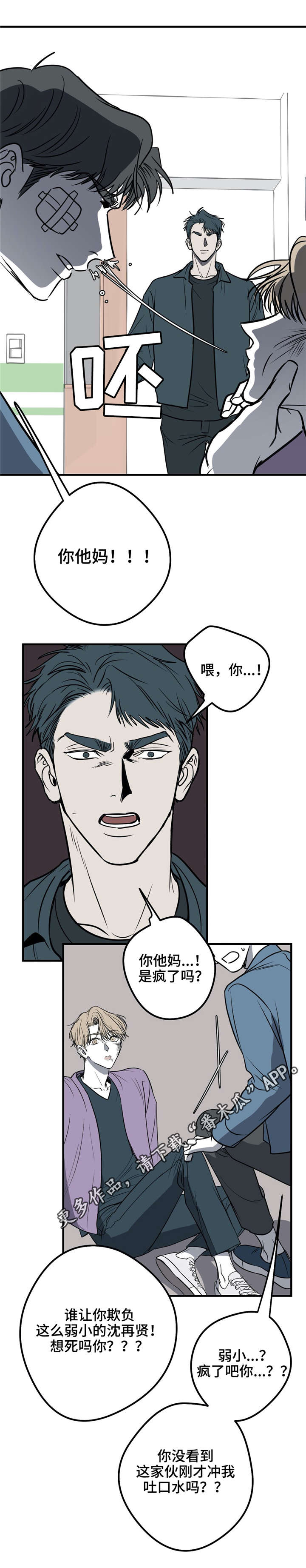 演奏者看指挥吗漫画,第22章：打架2图