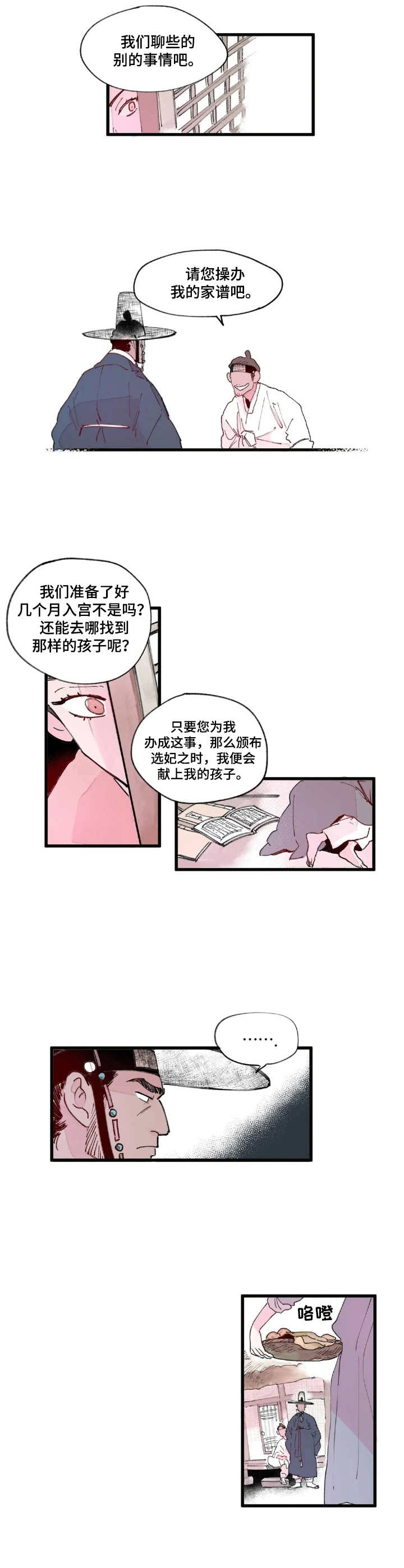 宫廷心计大揭秘漫画,第3章：选拔1图