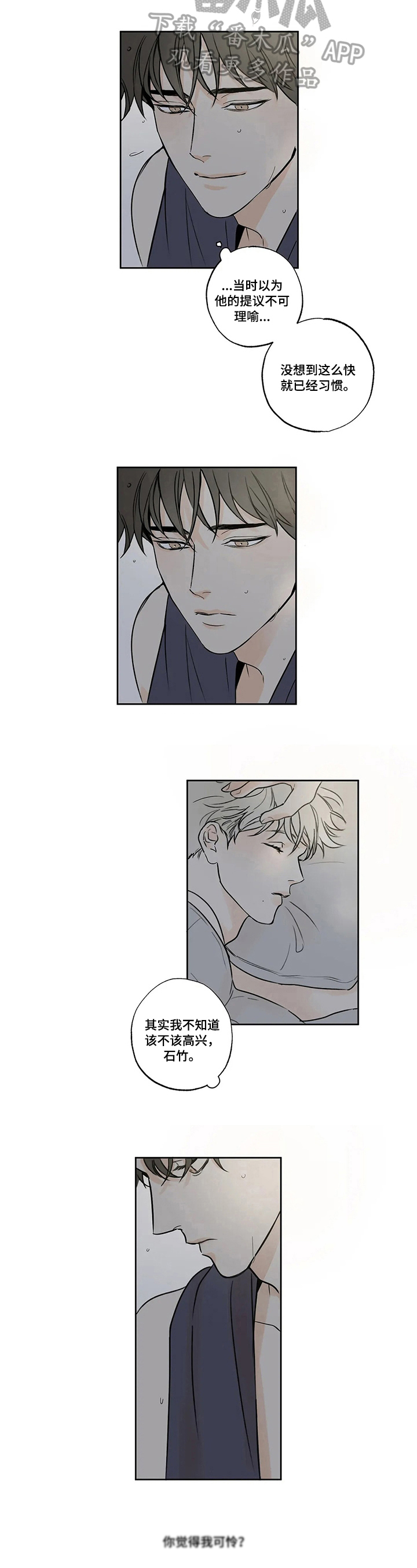 糟糕的夜吻漫画,第54章：爱情的凝视：习惯2图