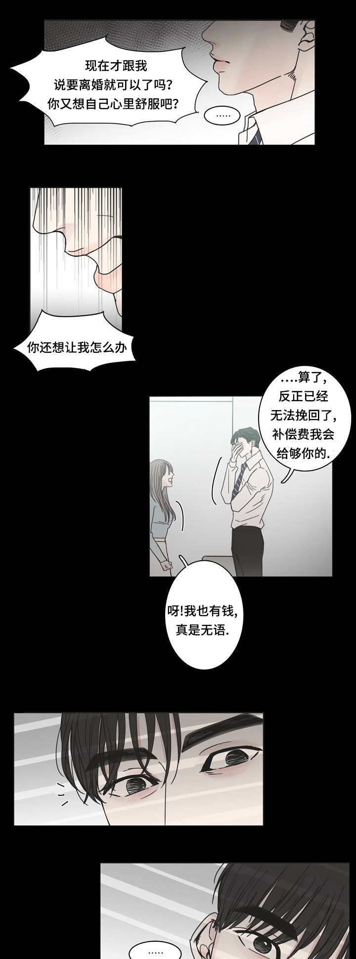 厌家鸡爱野雉的意思漫画,第1章：无法挽回1图