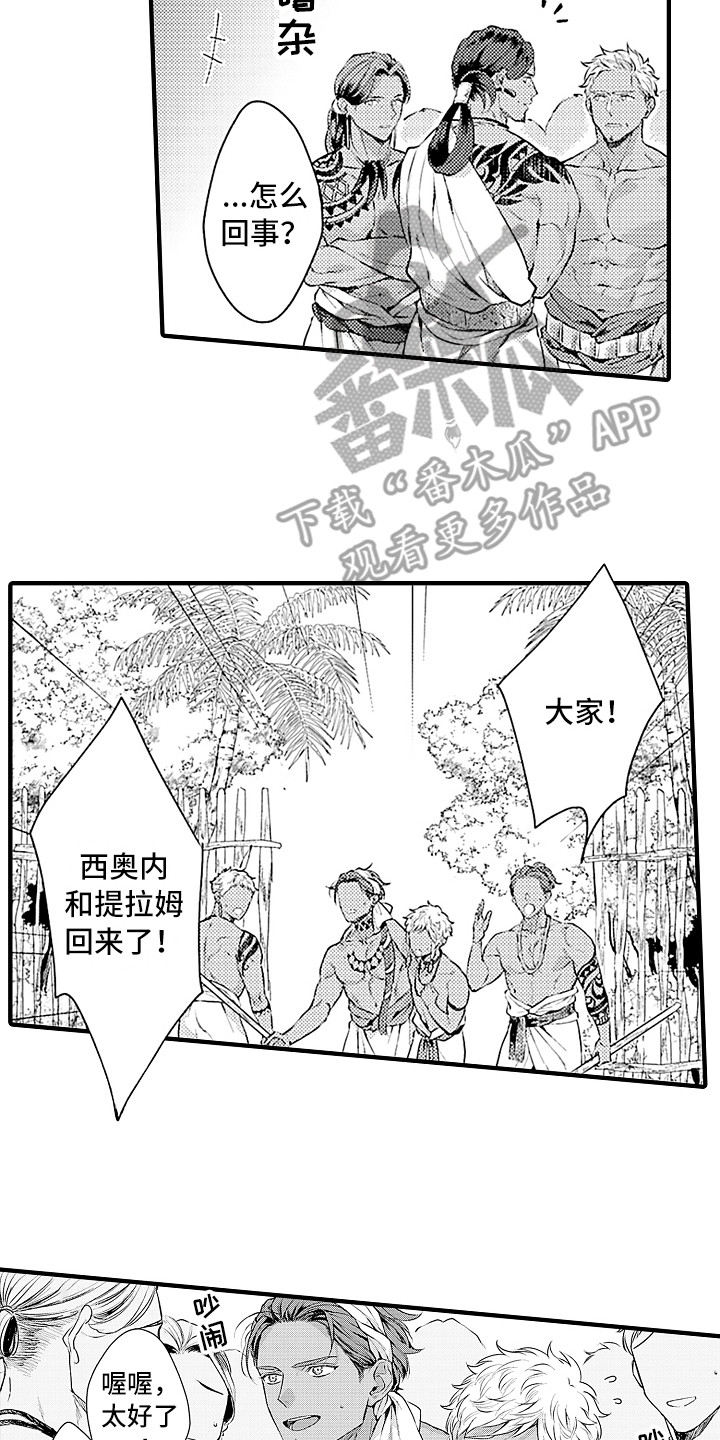 献给鲨鱼家族漫画番木瓜漫画,第26章：回来了1图