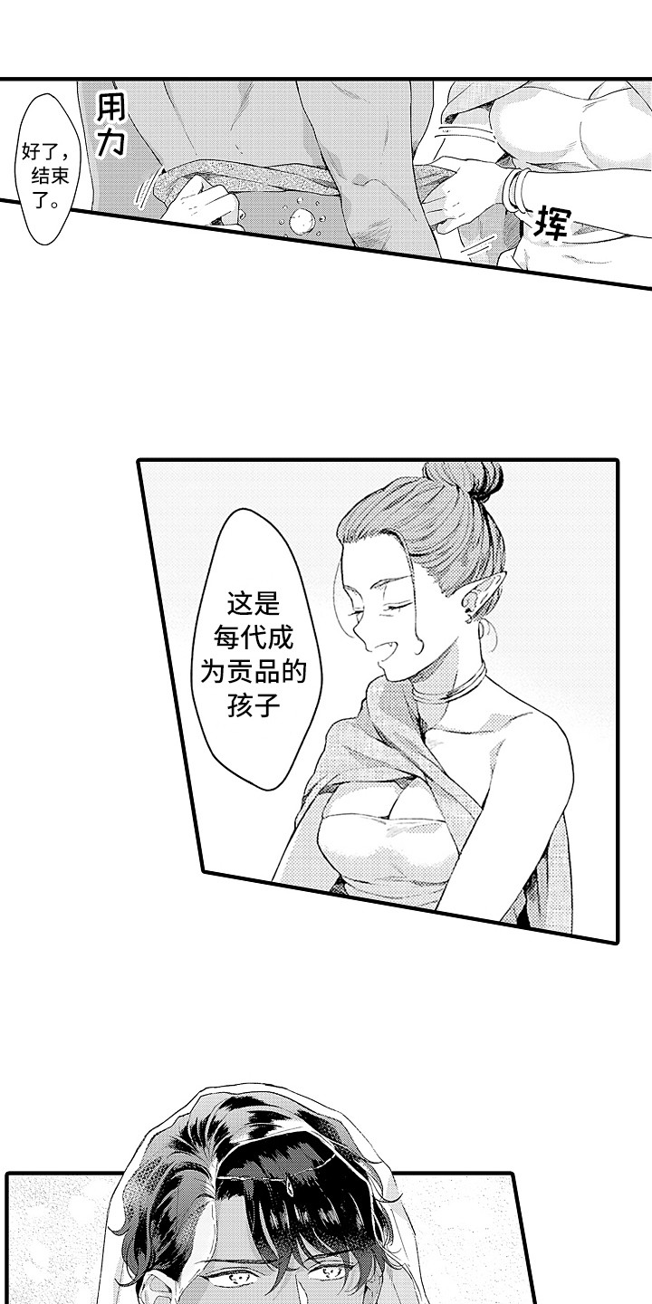 献给鲨鱼家族车图漫画,第6章：贡品2图