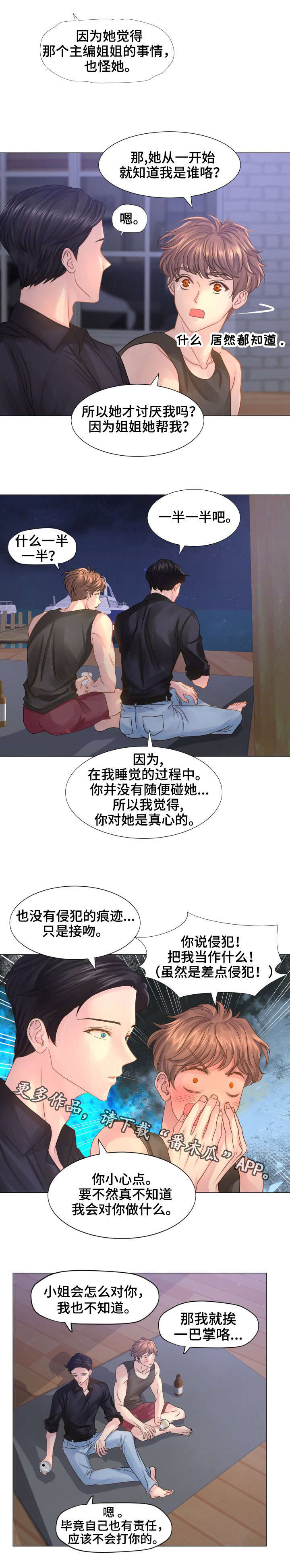 私岛 白兰度 攻略漫画,第38章：托付2图