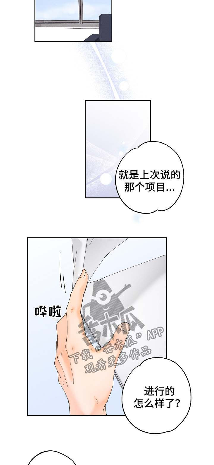 暗恋测试网站漫画,第22章：努力工作2图