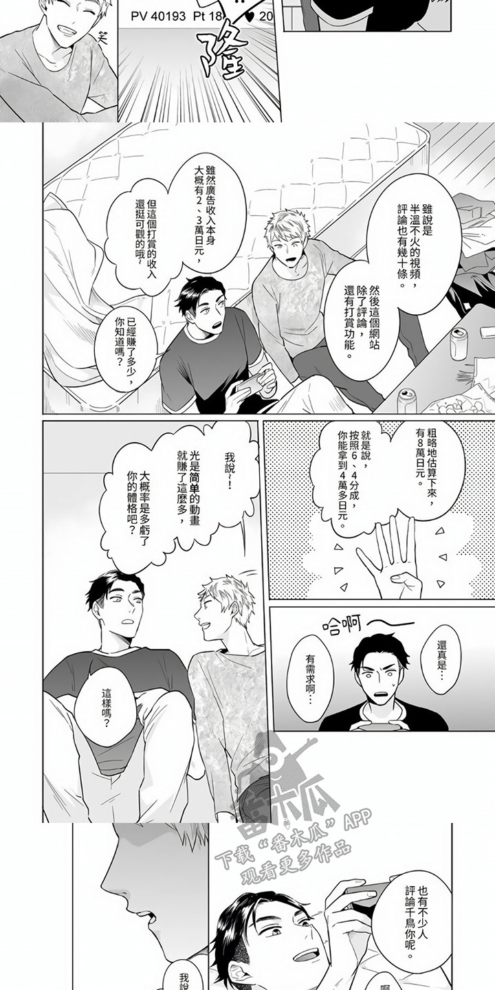 爱的视频漫画,第5章：羞耻1图