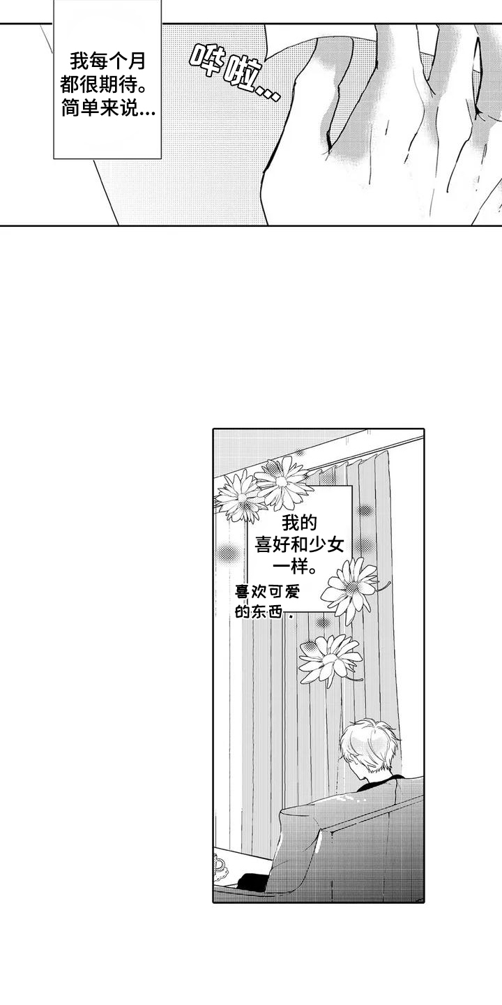 纯情粉丝漫画,第1章：爱好1图
