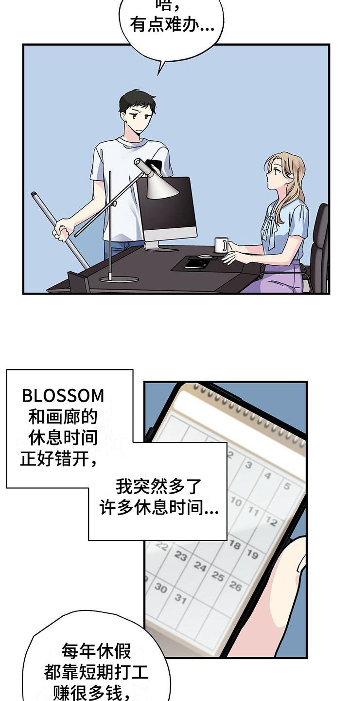 暧昧微信对话漫画,第27章：短期兼职1图