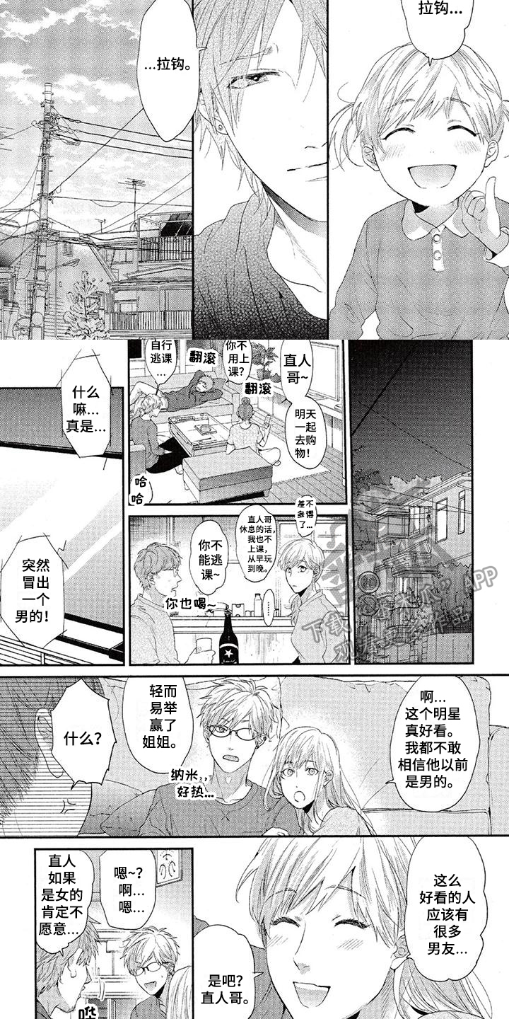 大逃生之电梯世界漫画,第58章：送画1图